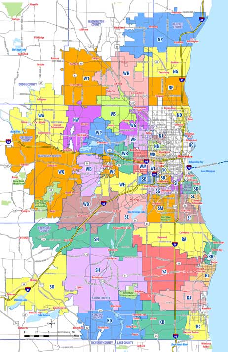 Zone map